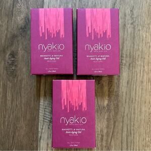 NEW!! Nyakio Manketti & Madura Anti-Aging Oil Bundle, Restore, All Skin Types